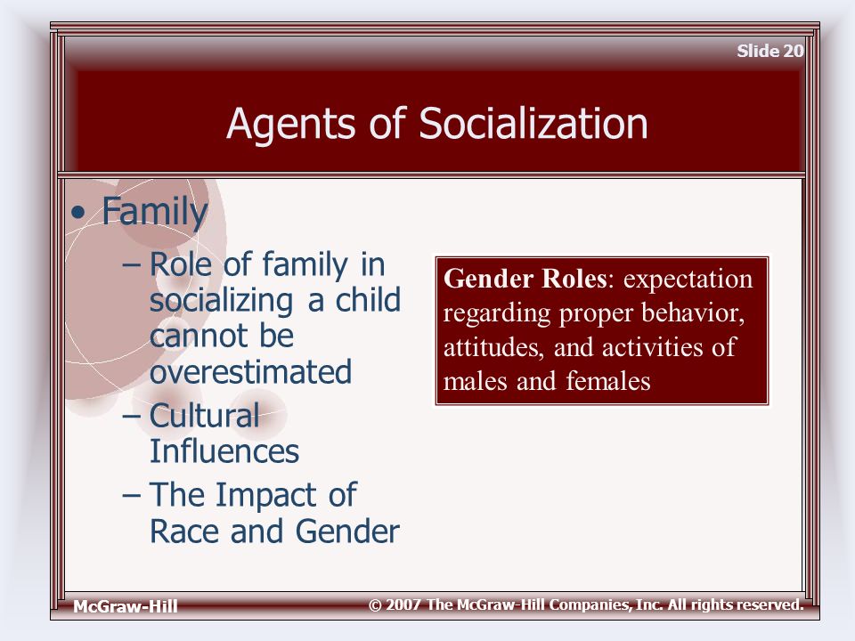 Parental Influence on Childrens Socialization Gender Roles